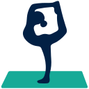 Zen Nest yoga studio logo inspired by mindfulness, movement, and inner balance